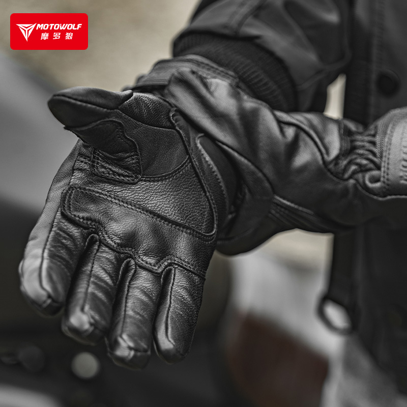 冬用オートバイグローブ 男性&女性用 防風 保温 タッチスク - Motorcycle Glove Knuckle のレビューと価格