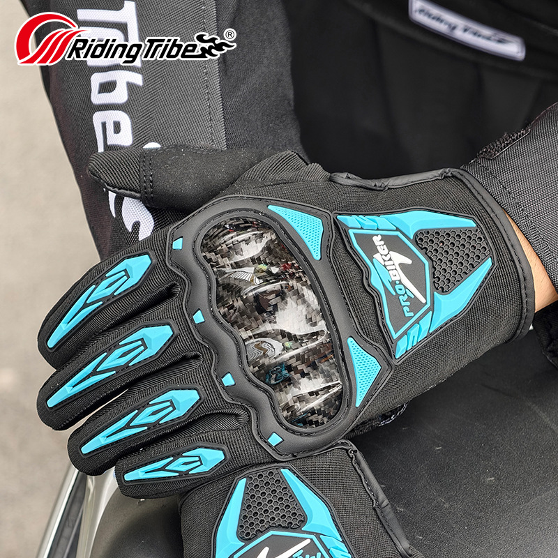 RidingTribe バイクグローブ 新しい夏用バイクグロ - Motorcycle Glove Knuckle のレビューと価格