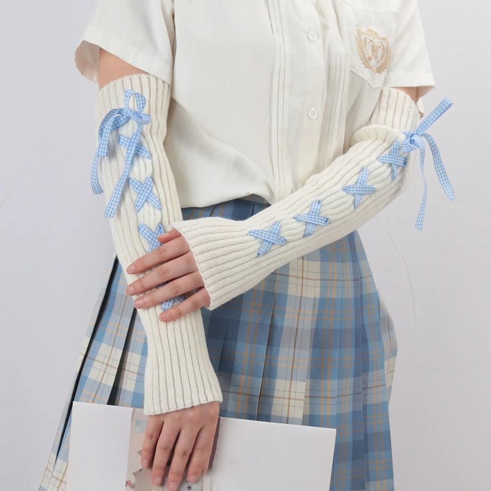 2024年新作 レディース 秋冬 ニットアームスリーブ カワ - Fingerless Glove Knit のレビューと価格