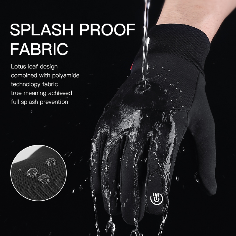 男性用アウトドアサイクリング暖かい手袋、秋と冬のスポーツ用防 - Gardening Glove Waterproof のレビューと価格