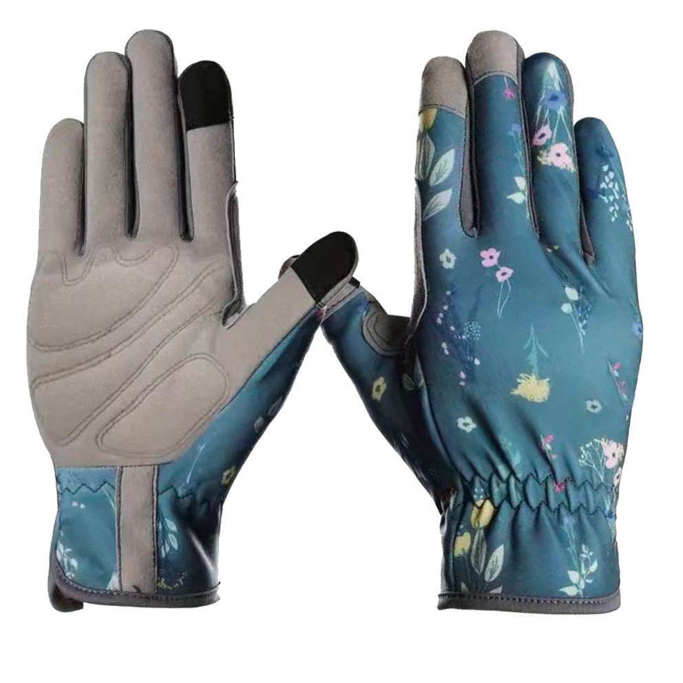 短い園芸用耐パンク手袋 ストレートカフ オックスフォード布  - Work Glove Impact のレビューと価格